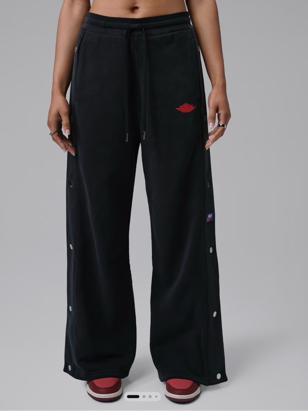 BNWT NIKE Jordan Flight Fleece Women's French Terry Snap Pants